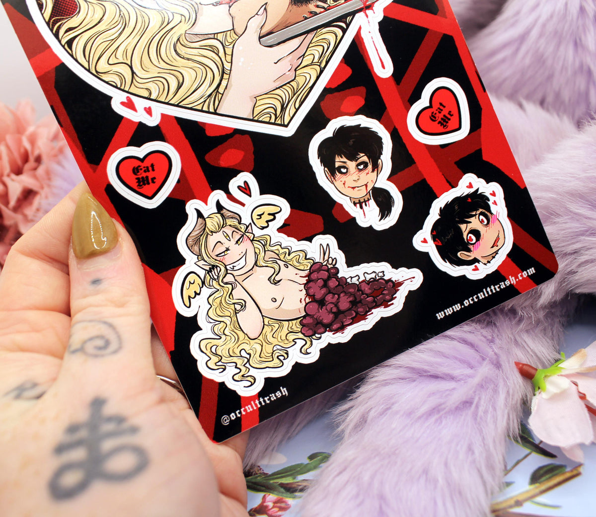 Mad K Yaoi A6 Sticker Sheet