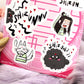 BingQiu SVSSS A6 Sticker Sheet MXTX Danmei Scum Villain's Self-Saving System