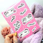 Yaoi Sound Effects A6 Sticker Sheet
