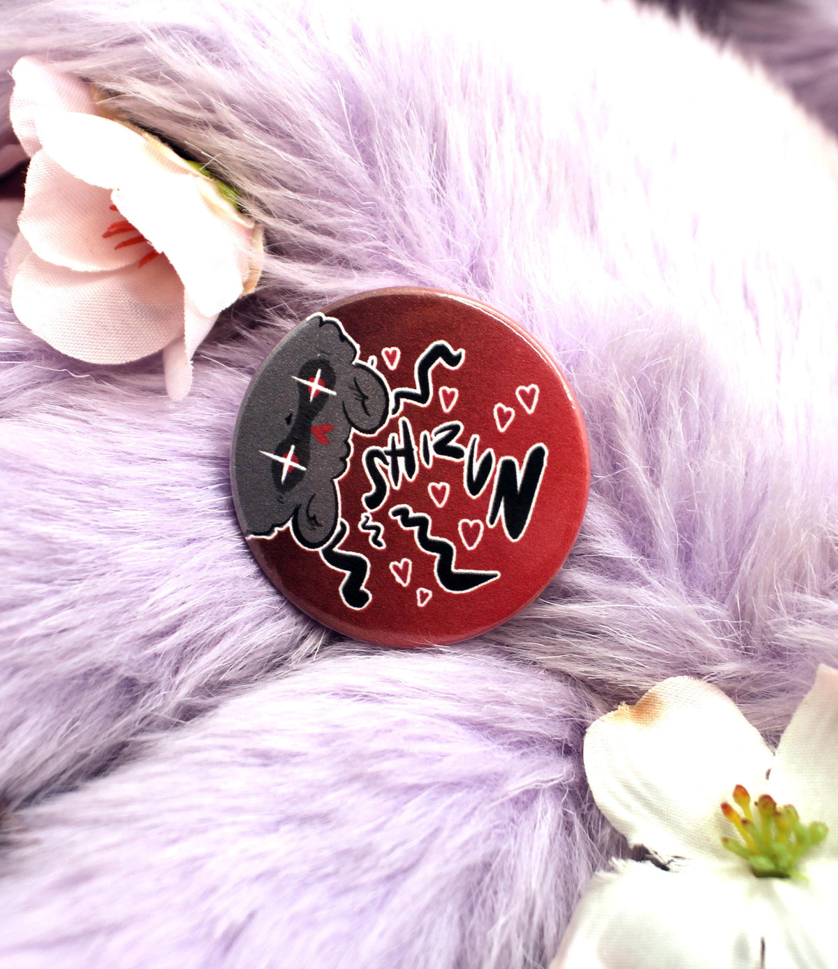 Stalking Shizun BingPup Badge (38mm) - Scum Villain's Self-Saving System
