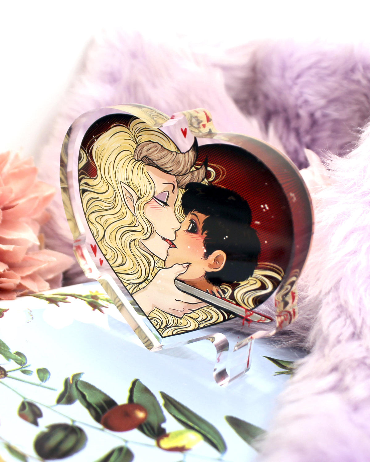 Mad K Heart Thick Acrylic Standee (7cm)