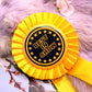 Best In Show Gold and Black Rosettes (58mm)
