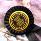 Didn't Bite Anyone Today Gold and Black Rosettes (58mm)
