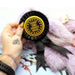 Didn't Bite Anyone Today Gold and Black Rosettes (58mm)