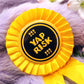 Yap Risk Gold and Black Rosettes (58mm)