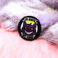 No Gender Only Gengar Pokemon Iron-On Patch