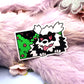 Galarian Zigzagoon Berry Bush Pokemon Sticker (7cm)