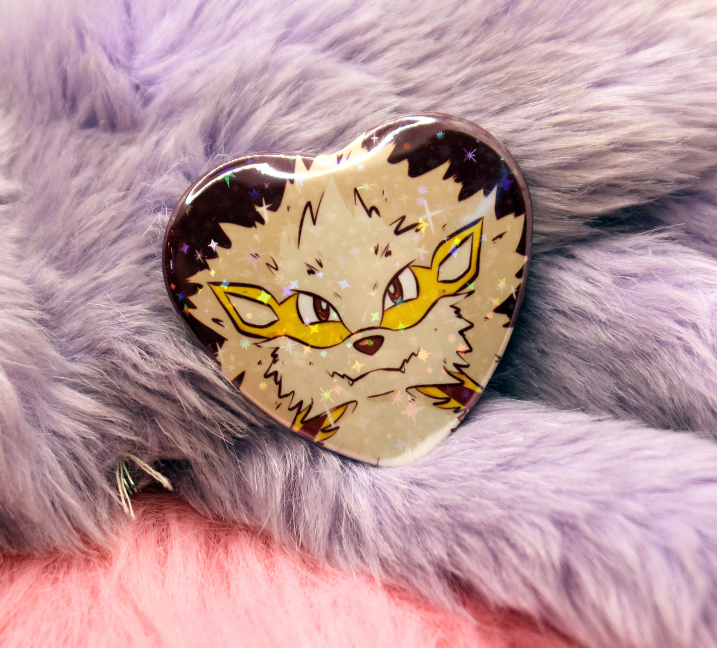 Arcanine Pokemon Heart Badges