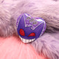 Gengar HeHeHe Heart Badge (55mm)
