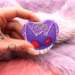 Gengar HeHeHe Heart Badge (55mm)