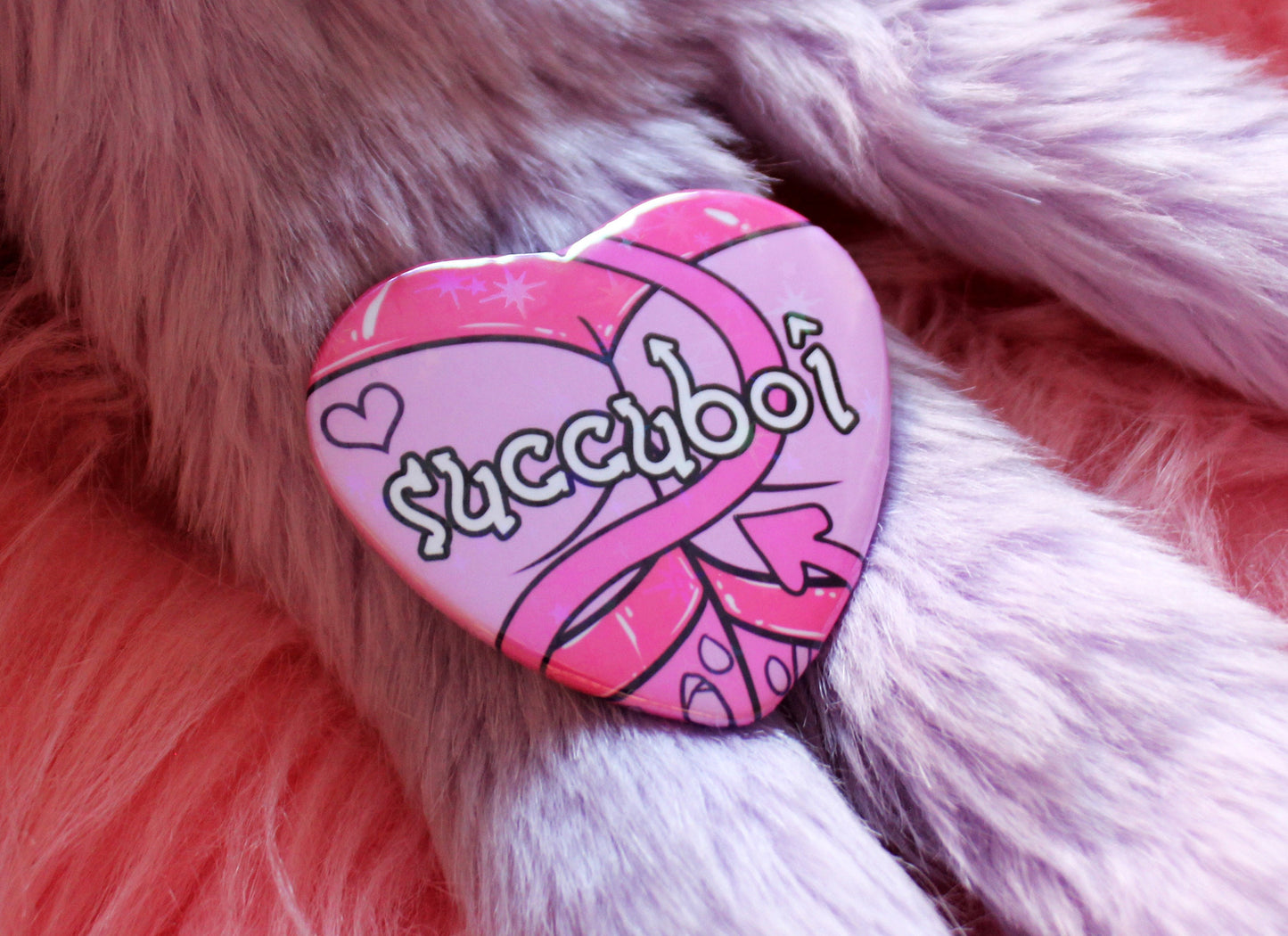 Incubae Heart Badges (55mm)