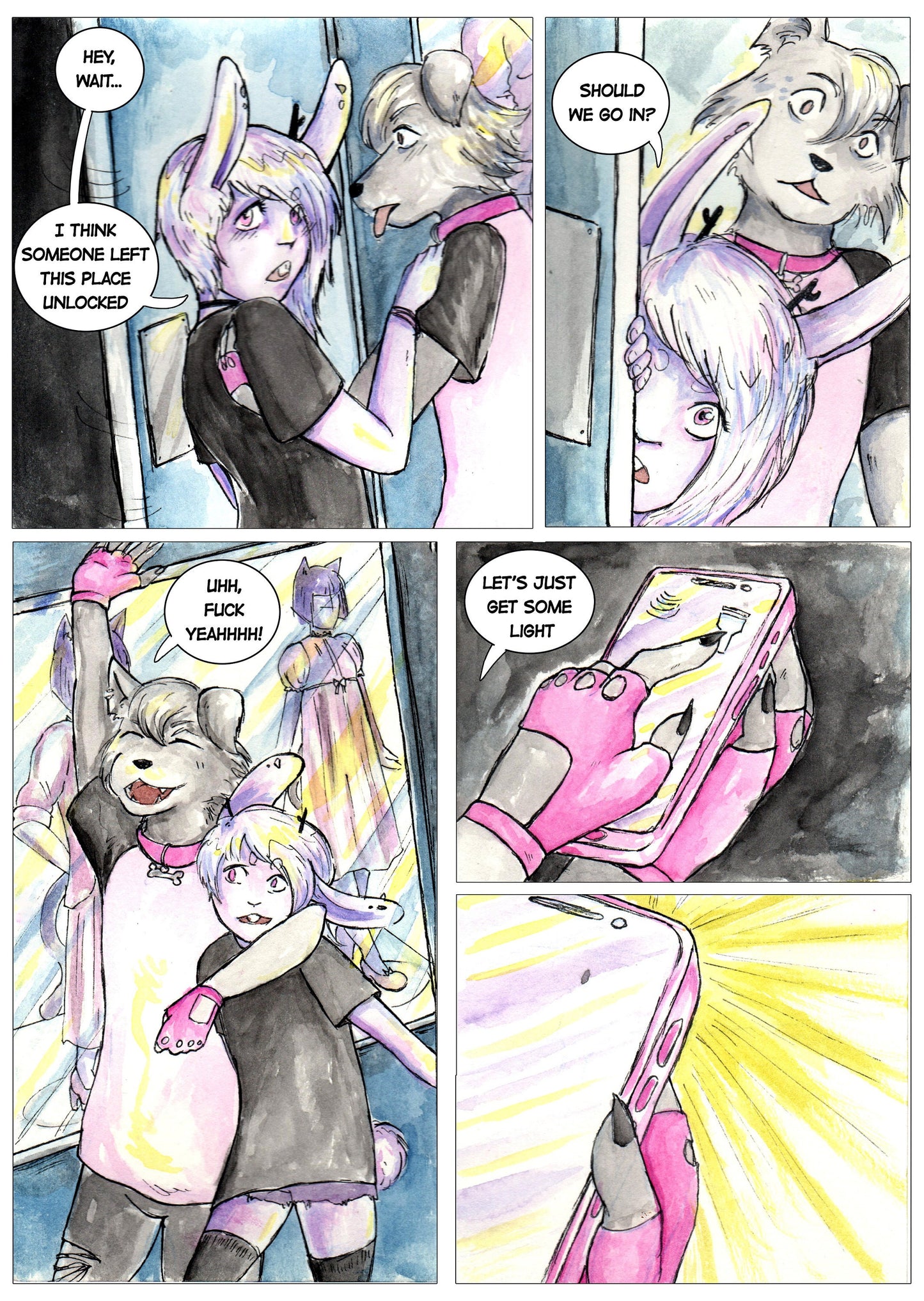 Lockdown Romance NSFW Comic Book