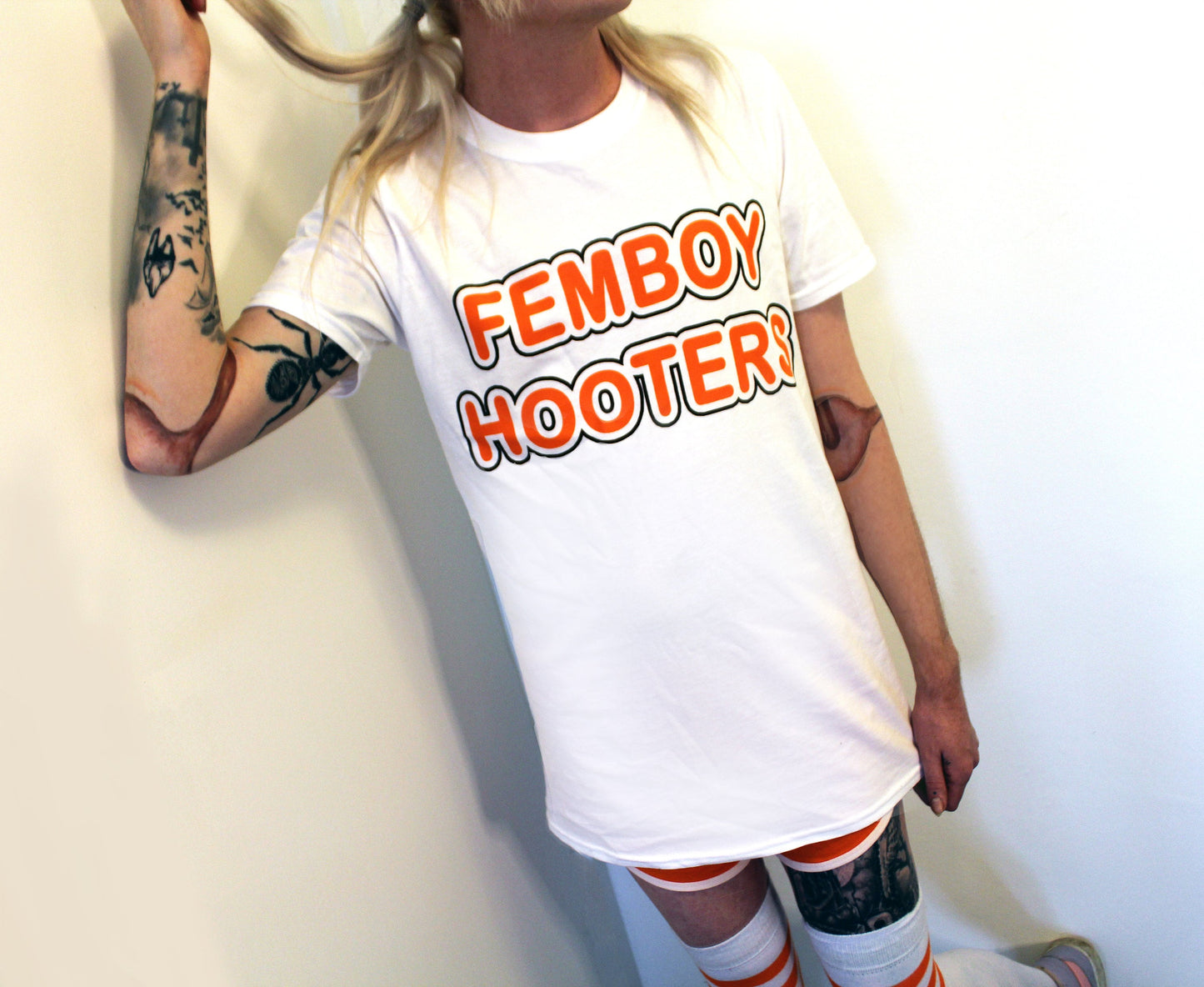 Femboy Hooters Cosplay & T-Shirts (Sizes S-XXL)