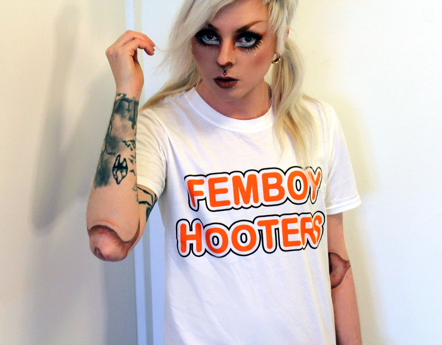 Femboy Hooters Cosplay & T-Shirts (Sizes S-XXL)