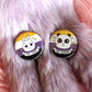 Non-Bunary Badge (38mm) - Non-Binary Rabbit Animal Pun