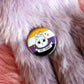 Non-Bunary Badge (38mm) - Non-Binary Rabbit Animal Pun