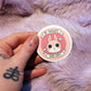 No Thoughts Head Empty Sticker (5cm)