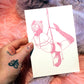 Pastel Boys in Bondage Puppy Shibari A6 Print