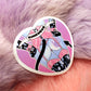 Kinkubus Succubus Heart Sticker (55mm) - kinky demon woman stickers