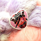 Kinkubus Red Succubus Heart Sticker (55mm) - kinky demon woman stickers