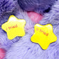 i tried & u tried meme Star Badges (55mm)