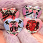 Kinkubus Red Incubus Heart Sticker (55mm) - kinky demon man stickers