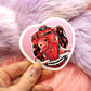 Kinkubus Red Incubus Heart Sticker (55mm) - kinky demon man stickers
