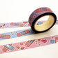 Menhera Washi Tape 1.5cm x 10m