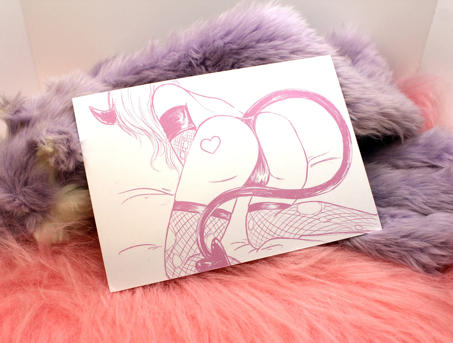 Pink Succubus A6 Print