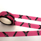 Pink Bondage Washi Tape 1.5cm x 10m