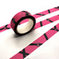 Pink Bondage Washi Tape 1.5cm x 10m