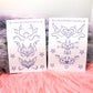 Succubi/boi Sigil Temporary Tattoos Sheet A (Black, Pink, Purple & Red Available)