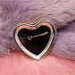 Knot Pocket Furry Heart Badge (55mm) - Deer Butt with Hearts