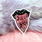 SuccuBrat Pierced Tongue Sticker (6cm)