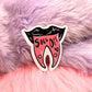 Succ Off Pierced Split Tongue Sticker (6cm)