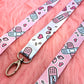 Black Menhera 90cm Lanyard - Yamikawaii Plasters