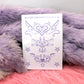 Succubi/boi Sigil Temporary Tattoos Sheet B (Black, Pink, Purple & Red Available)