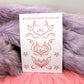 Succubi/boi Sigil Temporary Tattoos Sheet A (Black, Pink, Purple & Red Available)