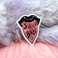 SuccuBrat Pierced Tongue Sticker (6cm)