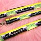 No Gender Only Froggy Lanyards - Non-Binary Pride Flag