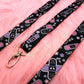 Black Menhera 90cm Lanyard - Yamikawaii Plasters