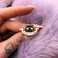 Nyan-Binary Enamel Pin (A Grade, Hard, Rose Gold) - Non-Binary Animal Puns