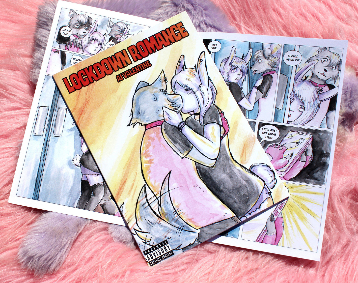 Lockdown Romance NSFW Comic Book