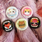 Be Gay Do Crimes Badge (38mm) Raccoon queer LGBTQ Pride