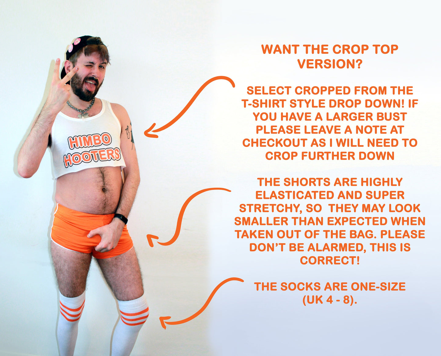 Himbo Hooters Cosplay & T-Shirts  (Sizes: S-XXL)