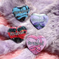 Incubae Heart Badges (55mm)