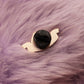 No Gender Only Froggy Enamel Pin (A Grade, Hard, Rose Gold) - Non-Binary Animal Puns