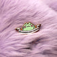 No Gender Only Froggy Enamel Pin (A Grade, Hard, Rose Gold) - Non-Binary Animal Puns