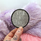 Not A Girl Circluar Iron-On Patch (60mm)