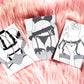 Girls in Garters Cover Art A6 Print